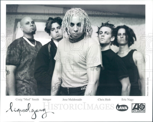 2001 Rock Band Liquid Gang Press Photo - Historic Images