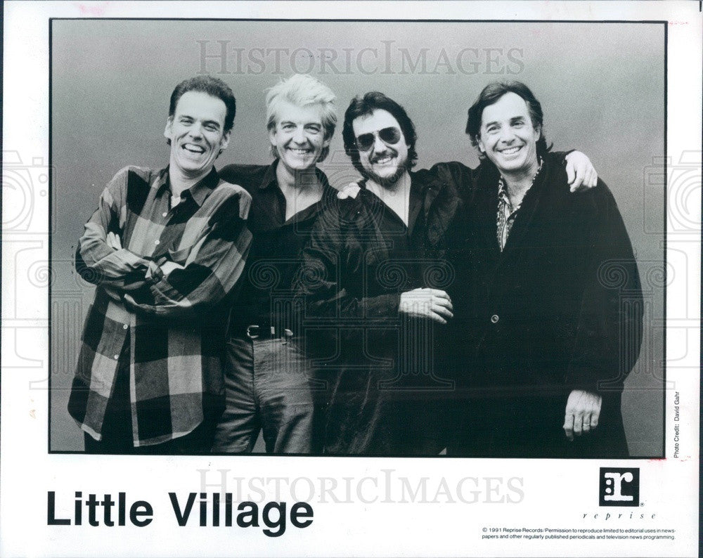 1992 American/British Rock Band Little Village Press Photo - Historic Images