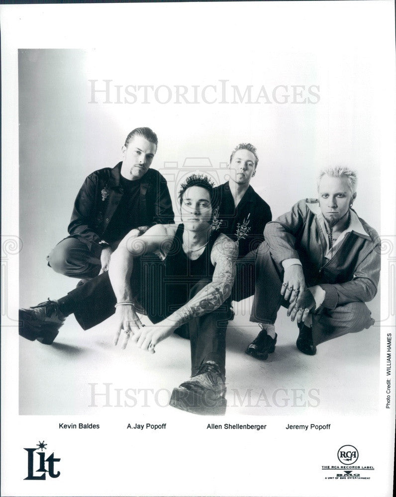 Undated Alternative Rock Band Lit Press Photo - Historic Images