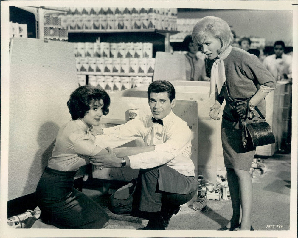 1964 Actors Joby Baker, Connie Francis, Susan Oliver Press Photo - Historic Images