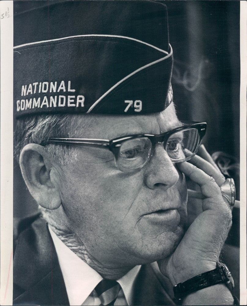 1968 American Legion Commander William Doyle Press Photo - Historic Images