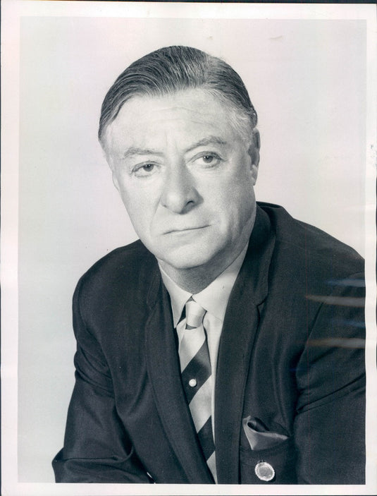 1965 Hollywood Actor, Singer, Producer George Jessel Press Photo - Historic Images