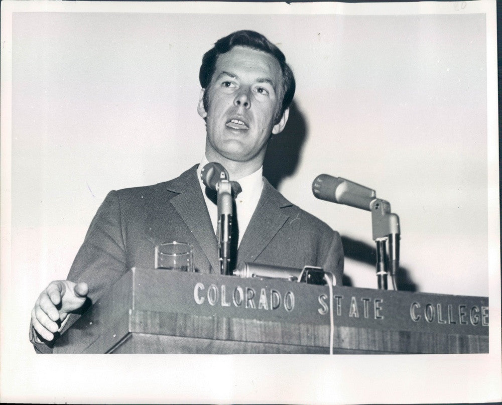 1969 Journalist & News Anchor Peter Jennings Press Photo - Historic Images