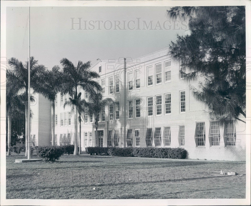 Undated Punta Gorda, Florida Charlotte County High School Press Photo - Historic Images