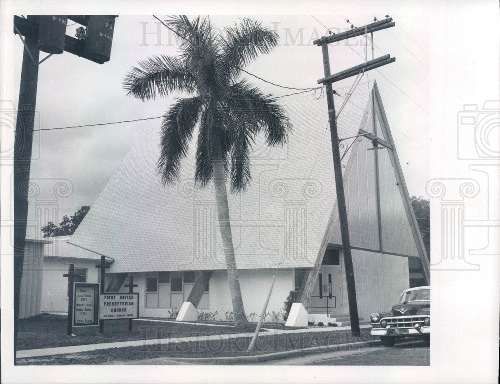 Undated Punta Gorda, Florida First United Presbyterian Church Press Photo - Historic Images