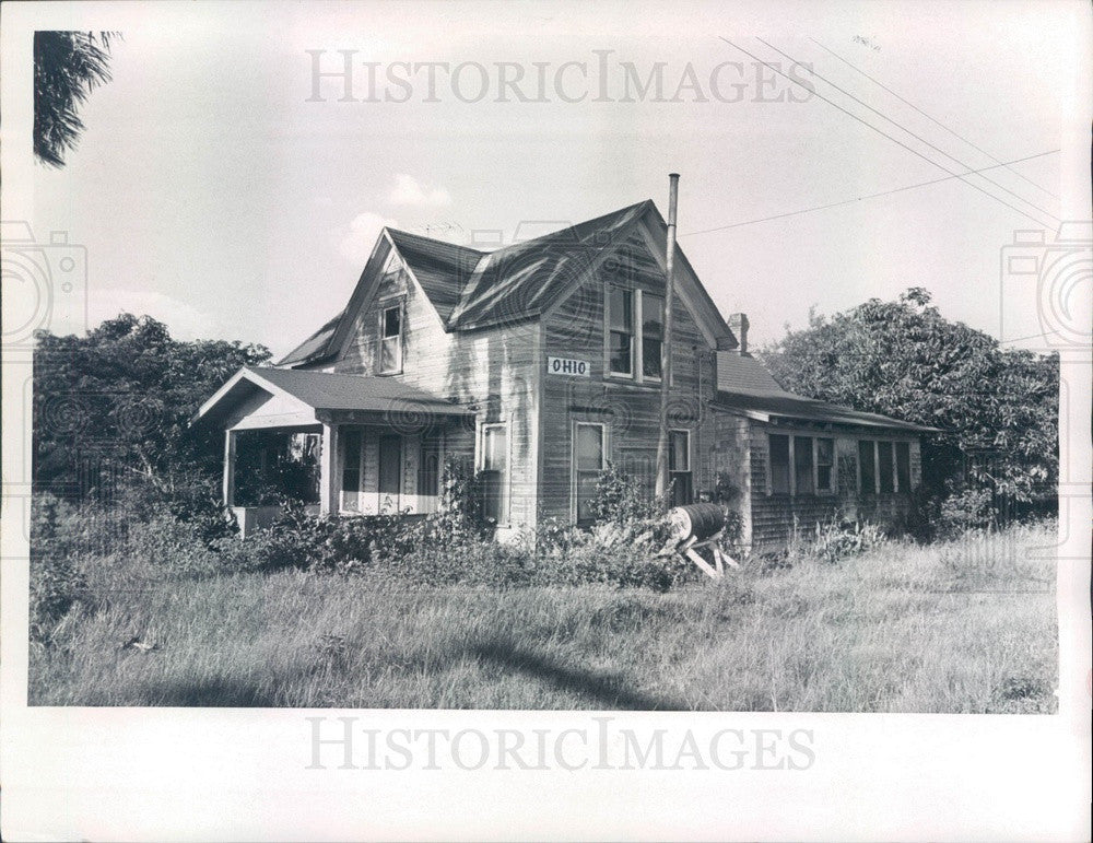 1969 Punta Gorda, Florida Historic Ohio House Press Photo - Historic Images