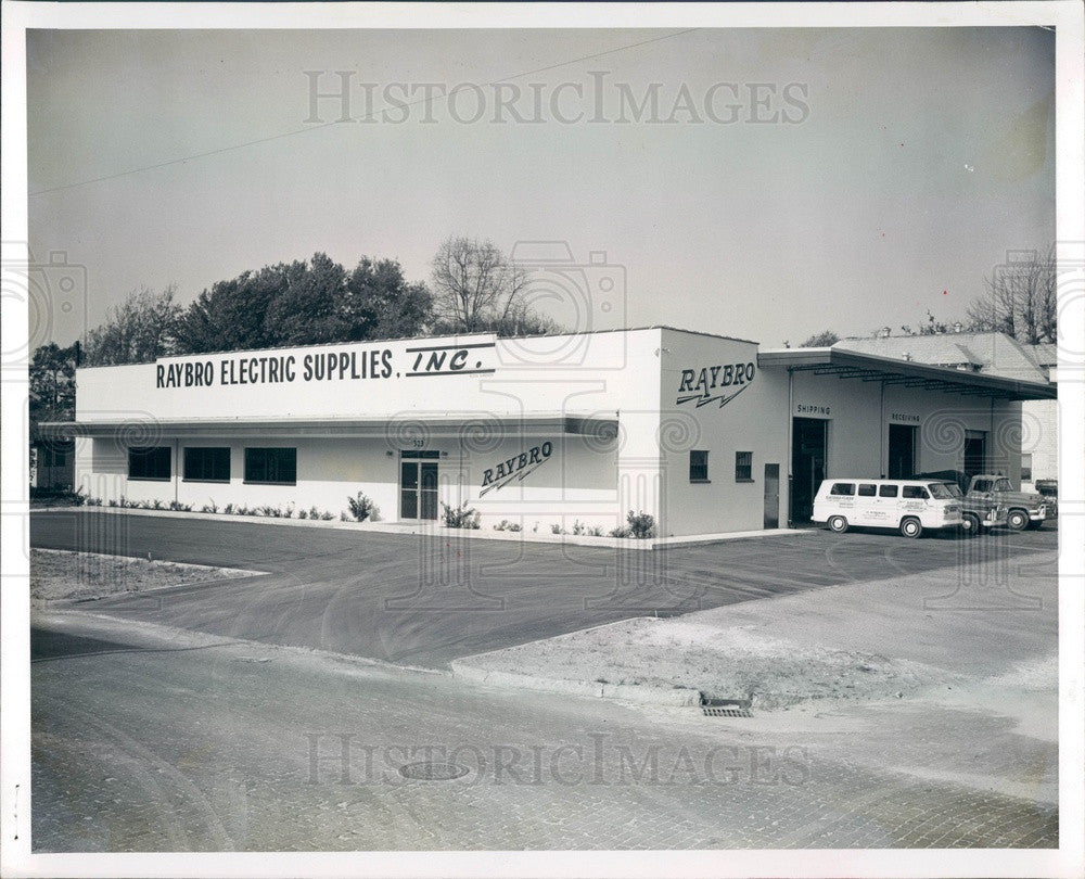 1963 St Petersburg, Florida Raybro Electric Supplies Inc Press Photo - Historic Images