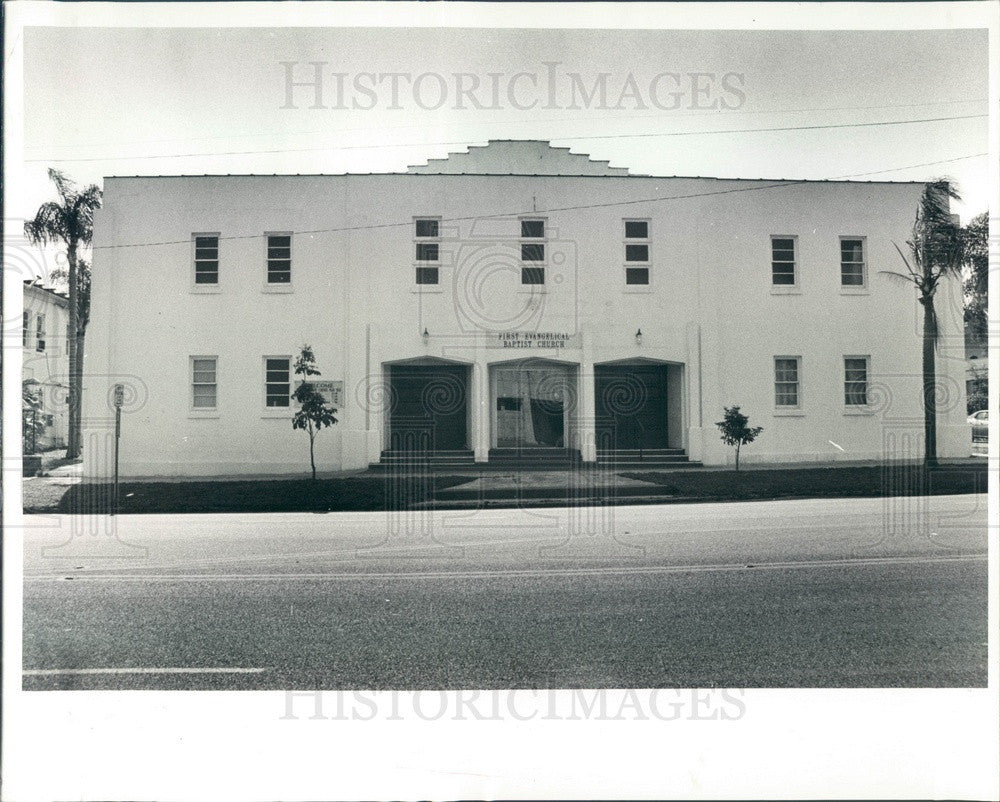 1980 St Petersburg, Florida First Evangelical Baptist Church Press Photo - Historic Images