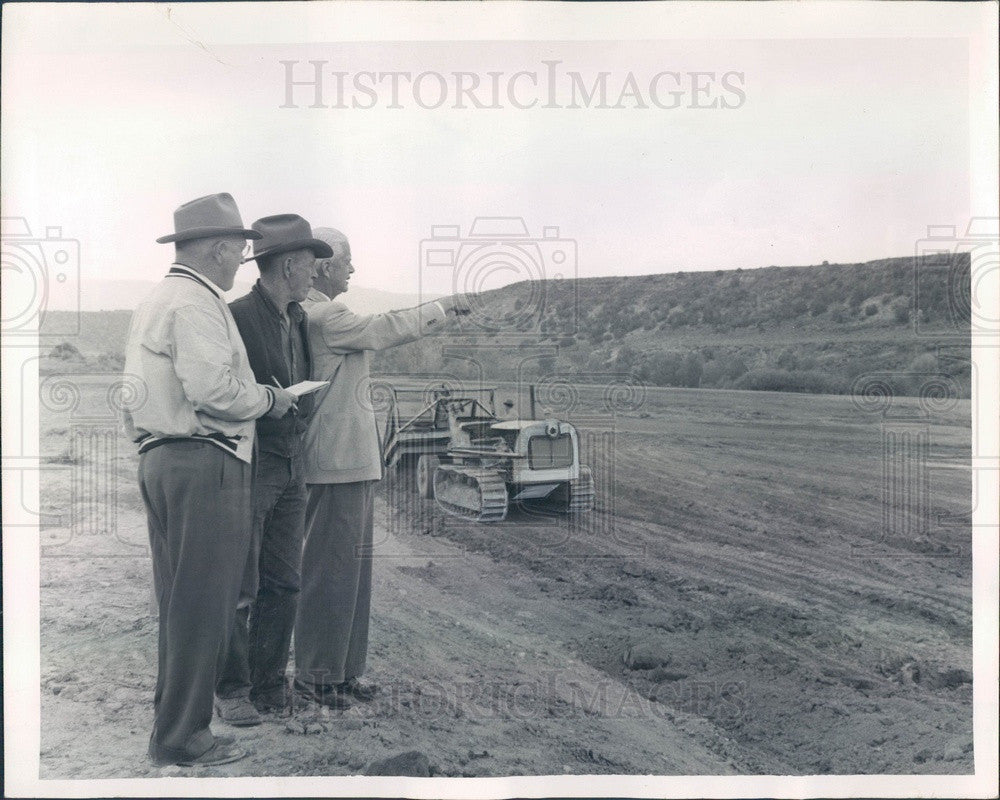 1957 Colorado-Ute Electric Generating Plant Site, George Dobbs Press Photo - Historic Images