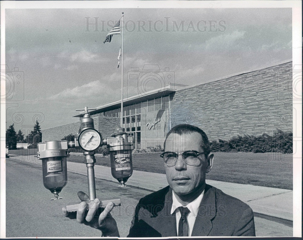 1962 Englewood, Colorado CA Norgren Co Plant Manager Paul Williams Press Photo - Historic Images