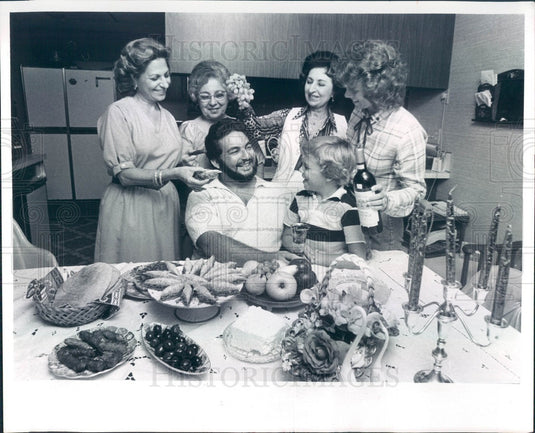 1980 St Petersburg, Florida Al Kareem Club President Tino Mastry Press Photo - Historic Images