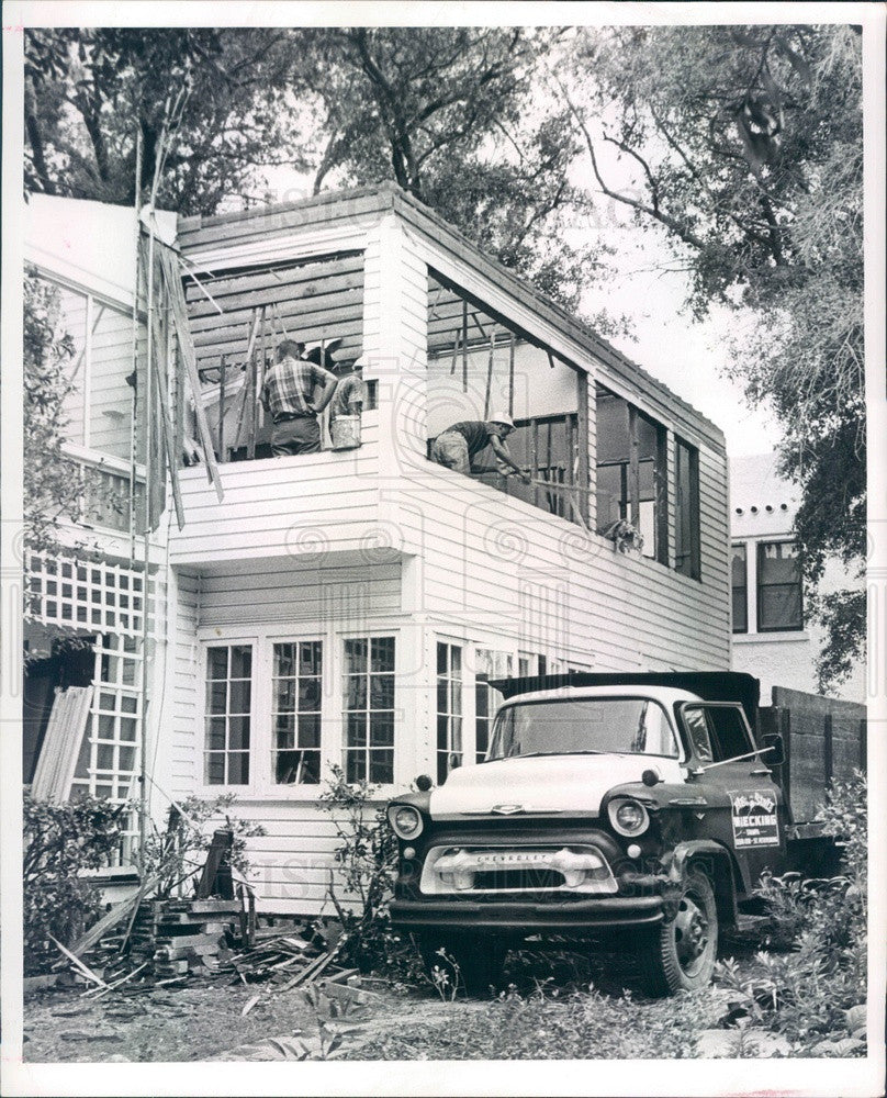 1966 St Petersburg, Florida Albemarle Hotel Remodeling Press Photo - Historic Images