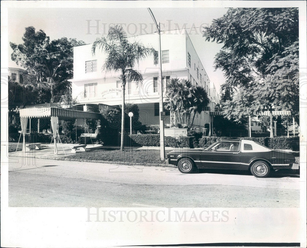 1981 St Petersburg, Florida Albemarle Hotel Press Photo - Historic Images