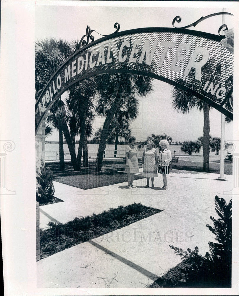 1970 St Petersburg, Florida Apollo Medical Center Press Photo - Historic Images