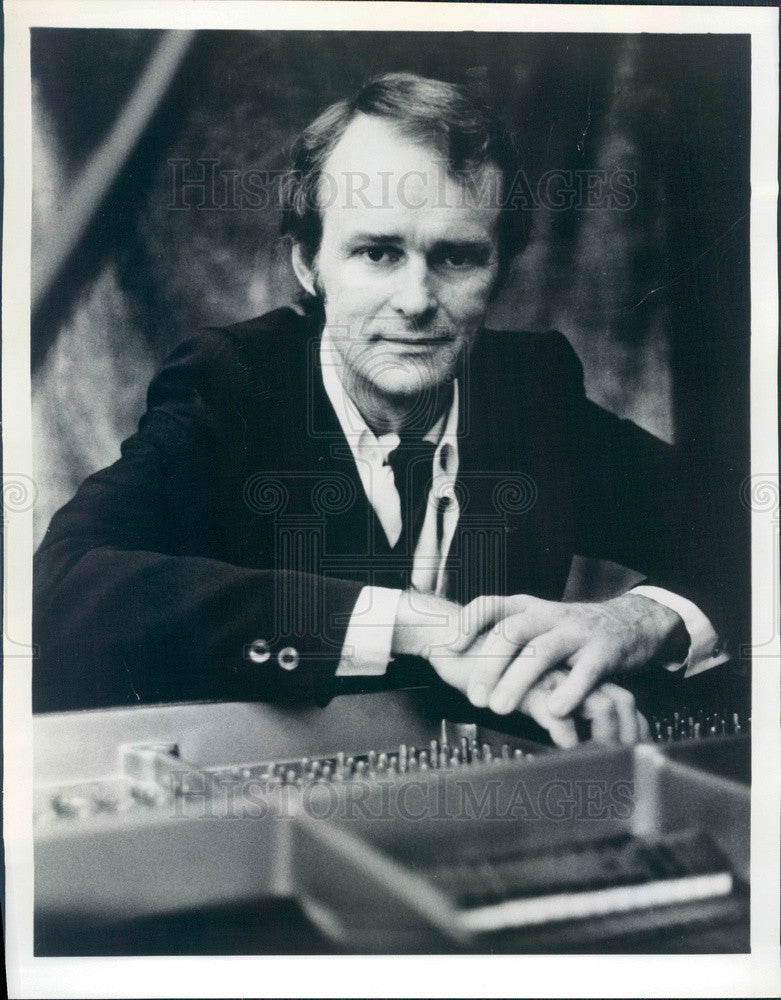 1975 American Composer/Pianist Lee Hoiby Press Photo - Historic Images