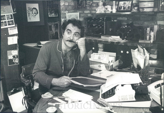 1980 Actor & Comedian Marty Ingels Press Photo - Historic Images