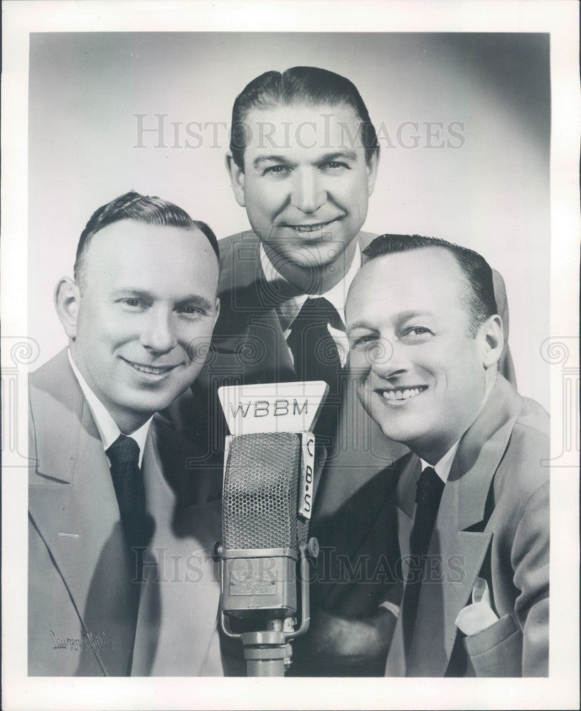 1957 Comical Vocal Music Trio The King's Jesters Press Photo - Historic Images