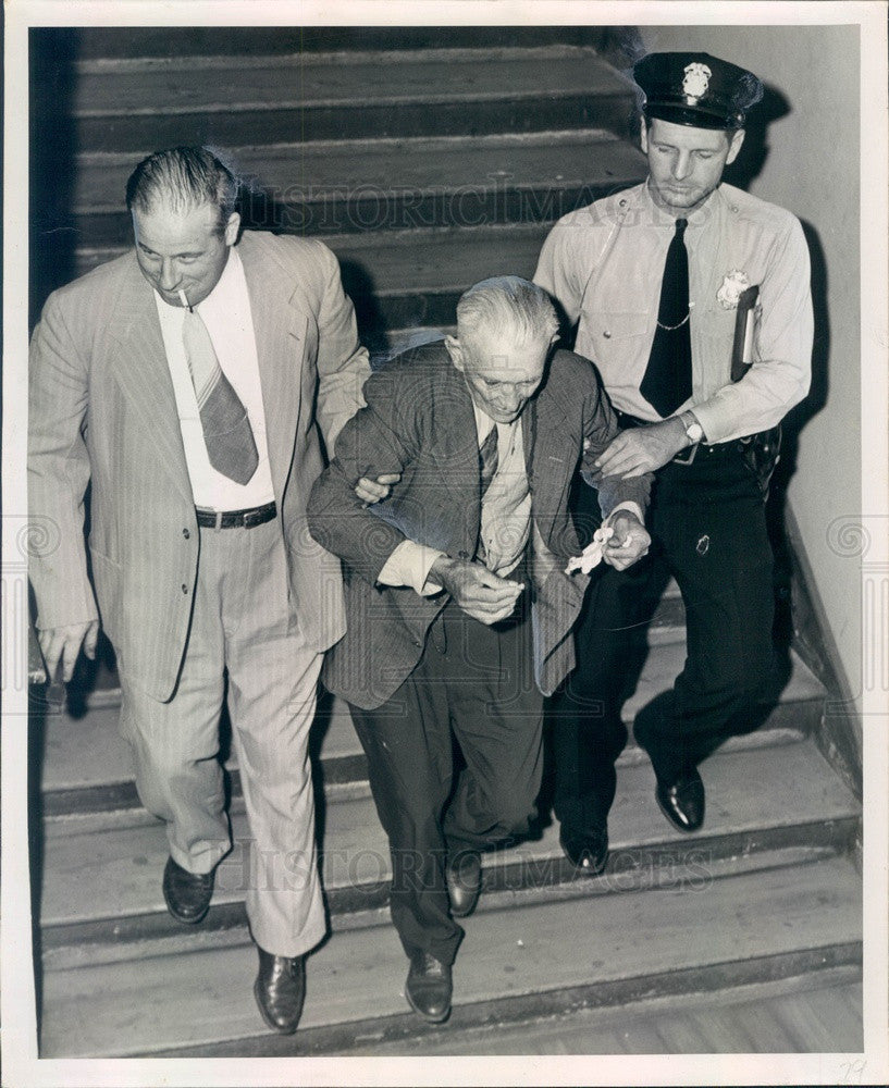 1950 St Petersburg, FL Rep Charles Schuh&#39;s Murderer Charles Gifford Press Photo - Historic Images