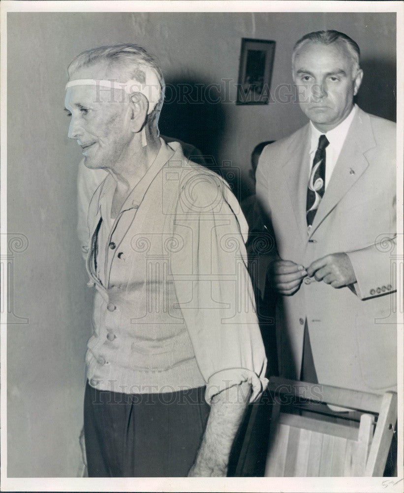 1950 St Petersburg, FL Rep Charles Schuh&#39;s Murderer Charles Gifford Press Photo - Historic Images