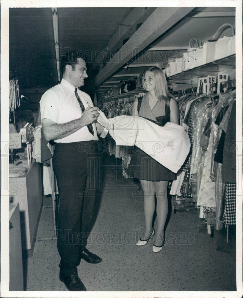 1970 Tarpon Springs, Florida Miss Tarpon Springs Pamela Hatcher Press Photo - Historic Images