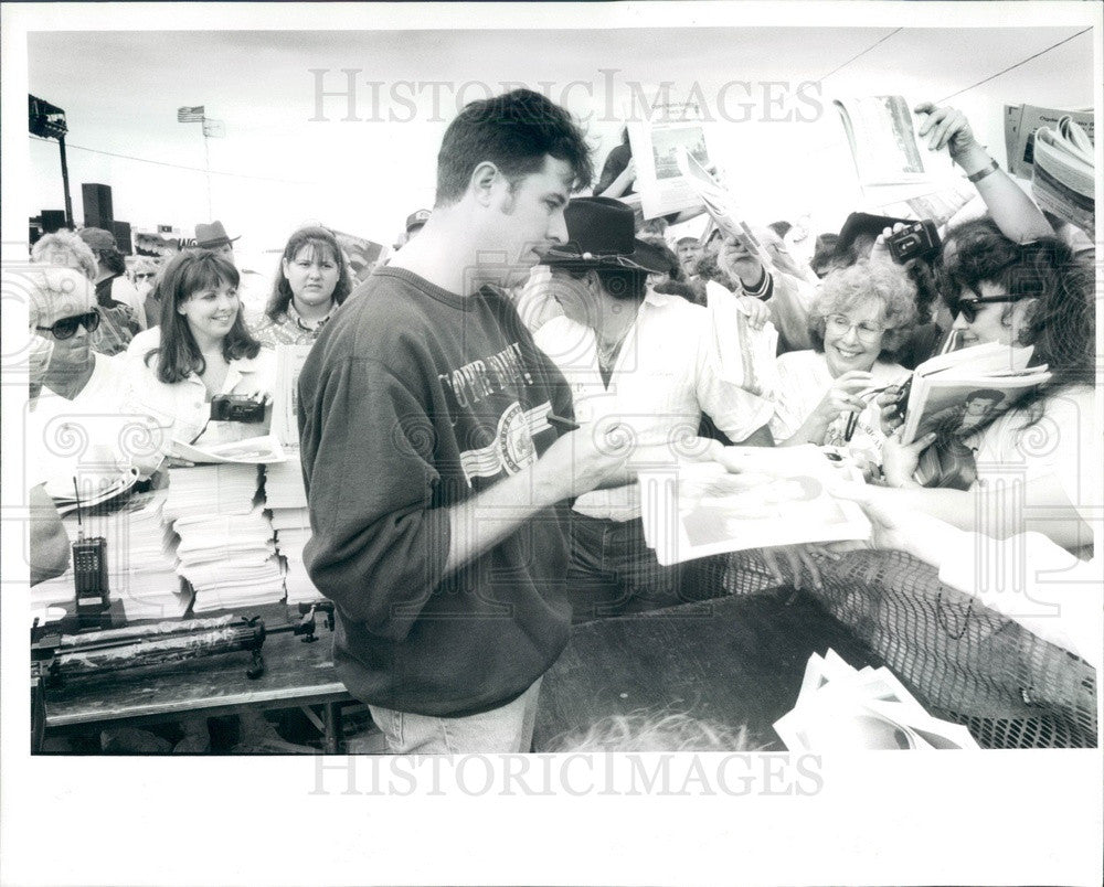 Undated Country Music Singer Vince Gill in St. Petersburg Florida Press Photo - Historic Images