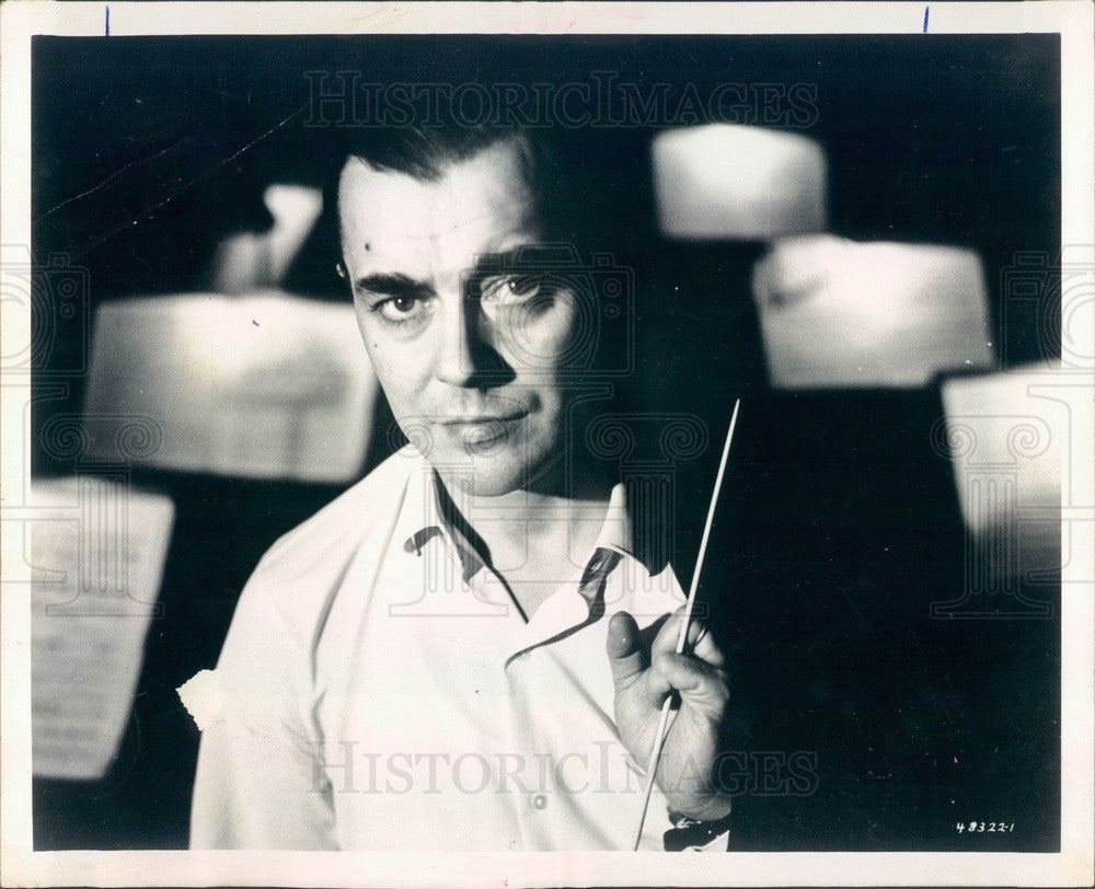 1965 Detroit Symphony Orchestra Conductor Sixten Ehrling Press Photo - Historic Images