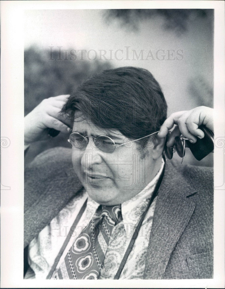1972 American Actor & Radio Humorist Marshall Efron Press Photo - Historic Images