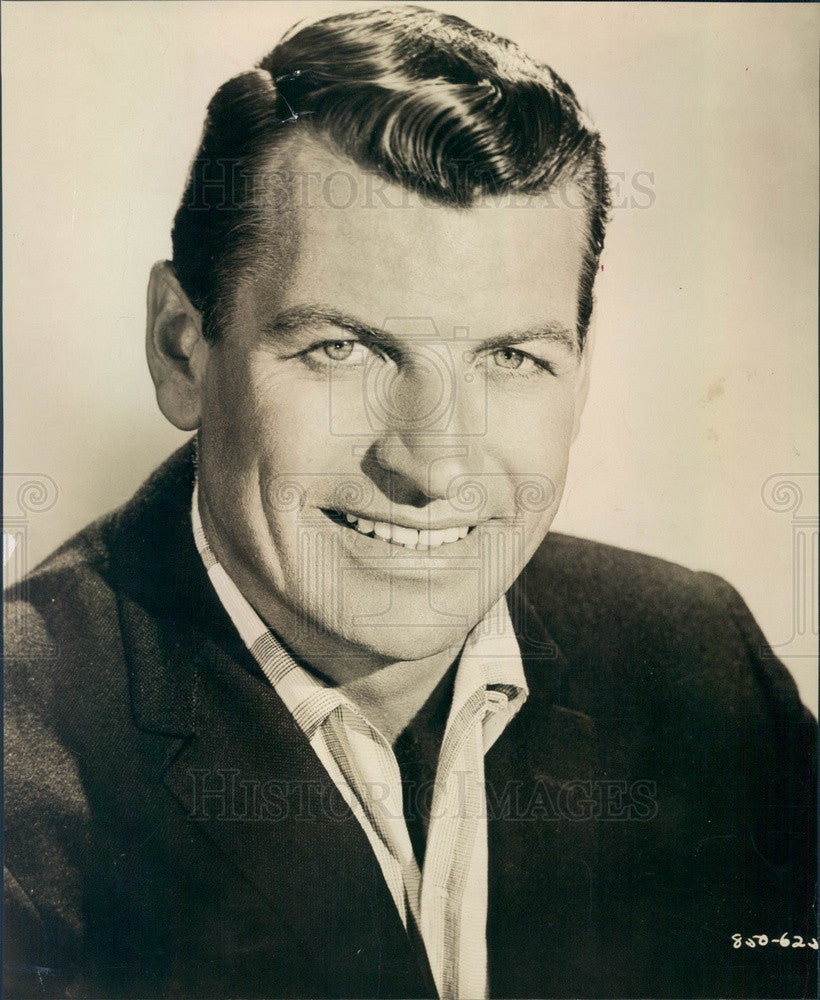 1959 Hollywood Actor Richard Egan Press Photo - Historic Images