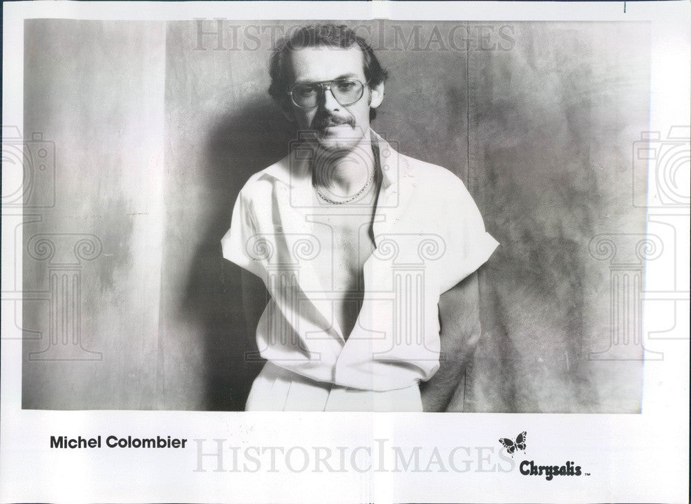 1979 Musician Mike Colombier Press Photo - Historic Images