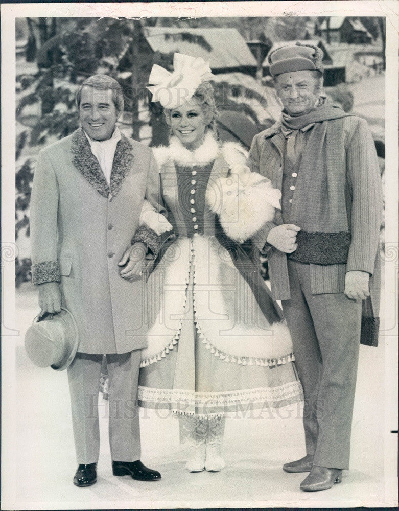 1971 Emmy Winning Entertainer Perry Como, Mitzi Gaynor, Art Carney Press Photo - Historic Images