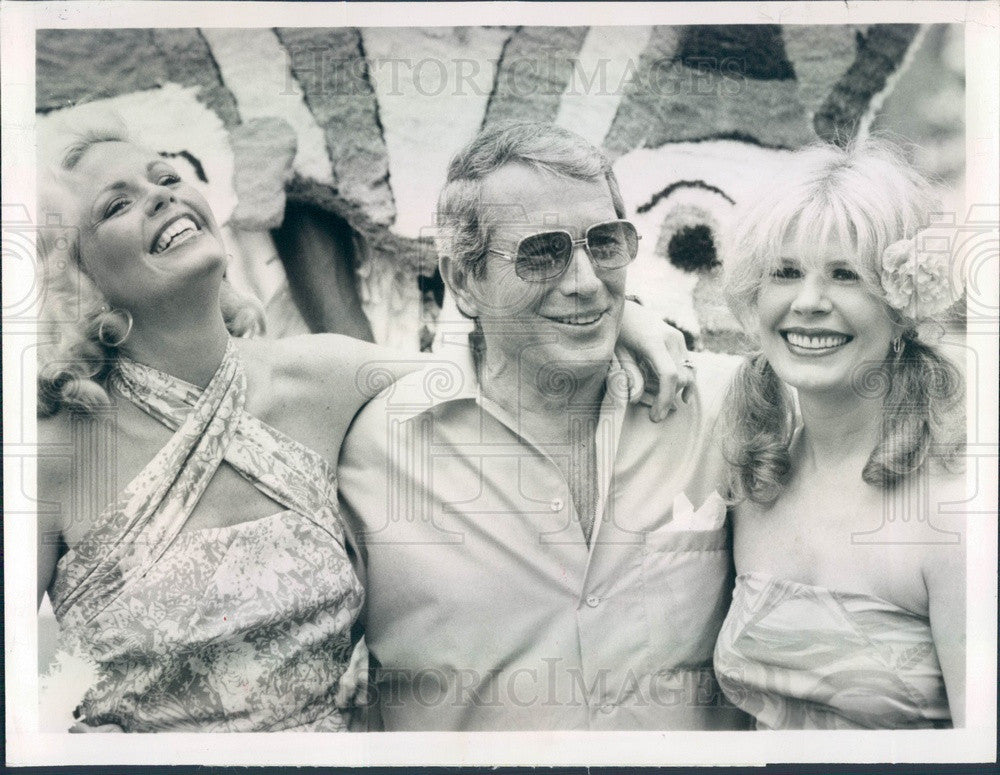 1980 Entertainers Perry Como, Loretta Swit, Toni Tennille Press Photo - Historic Images