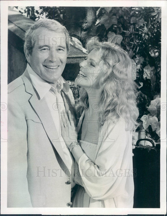 1981 Emmy Winning Entertainer Perry Como & Cheryl Ladd Press Photo - Historic Images