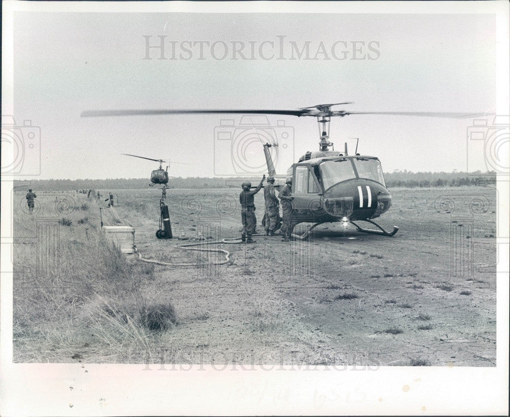 1977 Eglin Air Force Base, Florida War Games, Military Training Press Photo - Historic Images