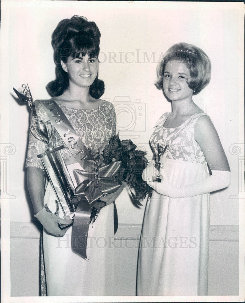 1967 Florida, Miss Tarpon Springs Youth Center Marilyn Williamson Press Photo - Historic Images