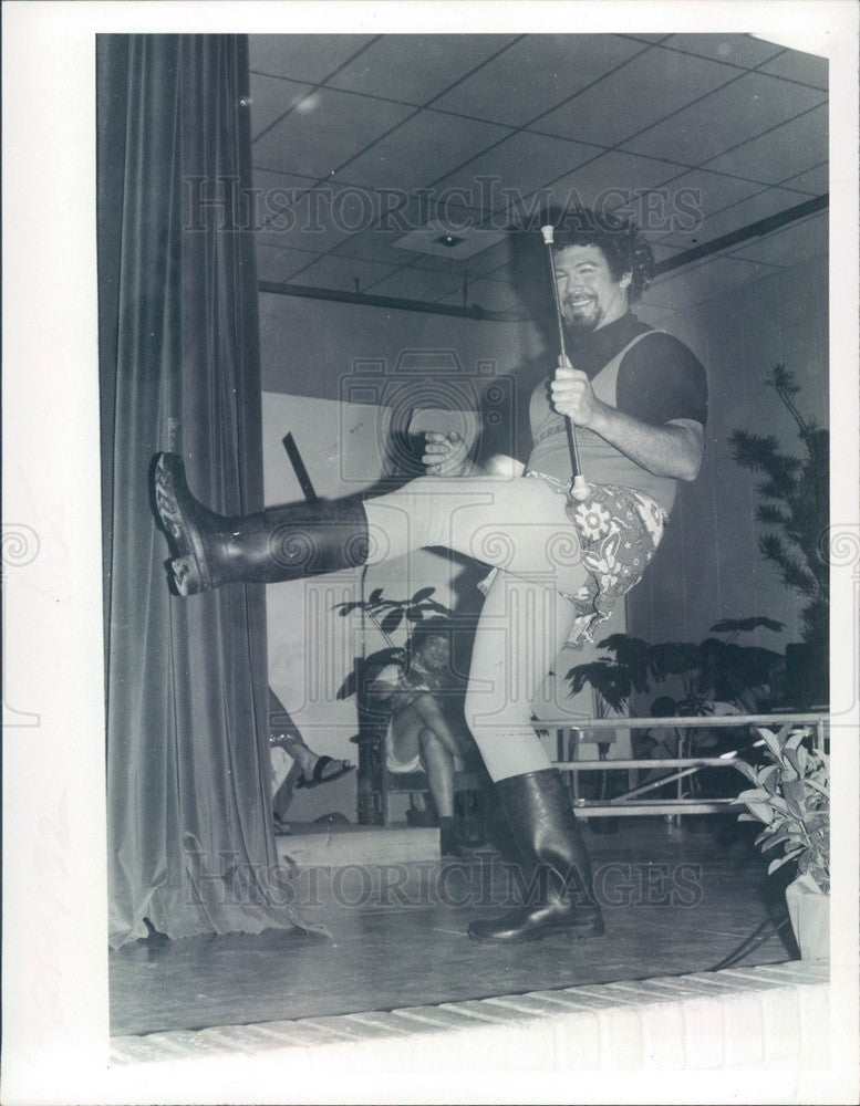 1978 Hernando County, Florida Miss Purple Pride 1978 Steve Brooks Press Photo - Historic Images