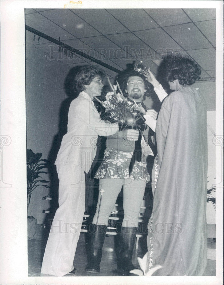 1978 Hernando County, Florida Miss Purple Pride 1978 Steve Brooks Press Photo - Historic Images