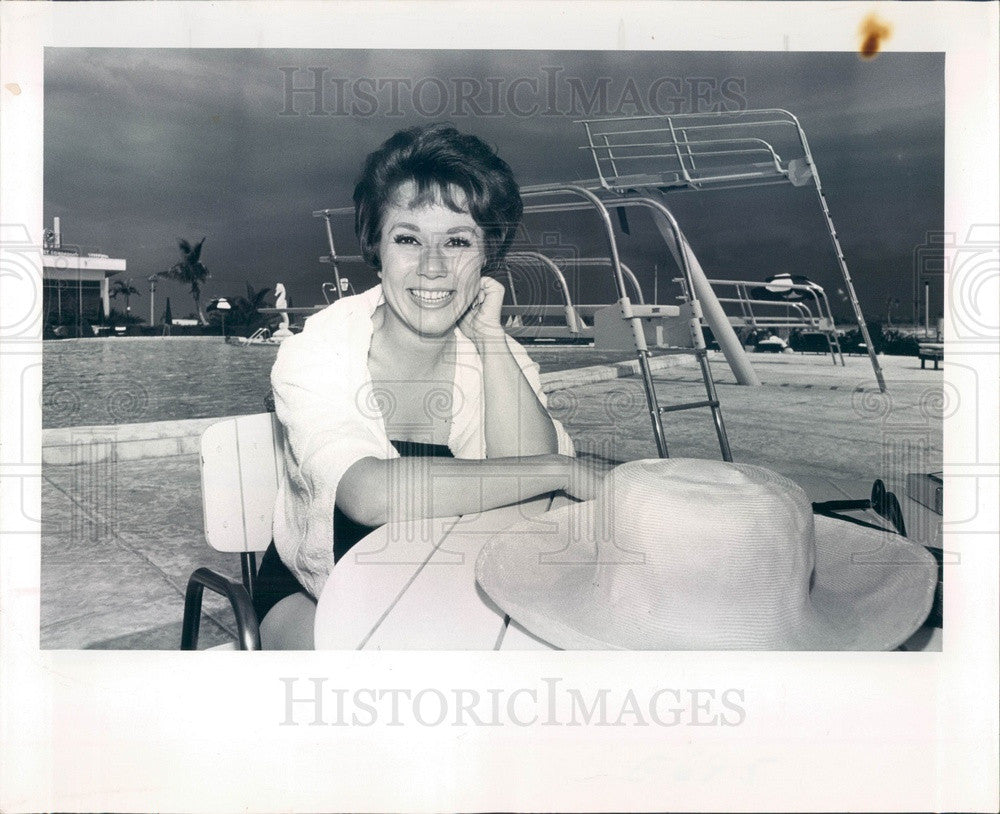 1964 Broadway Actress & Singer Florence Colins Press Photo - Historic Images