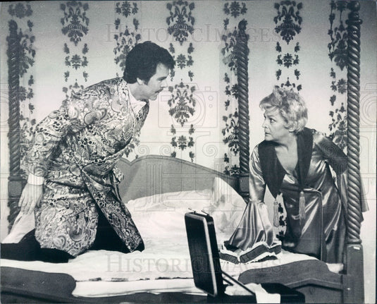 Undated Actors Dorothy Collins & Ron Dash Press Photo - Historic Images