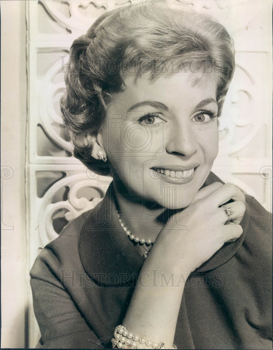 1962 Actress & Singer Dorothy Collins Press Photo - Historic Images