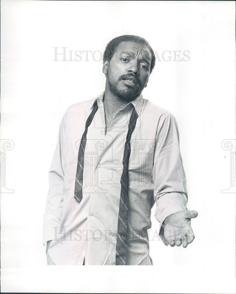 1977 Chicago, Illinois Actor Frank Rice Press Photo - Historic Images