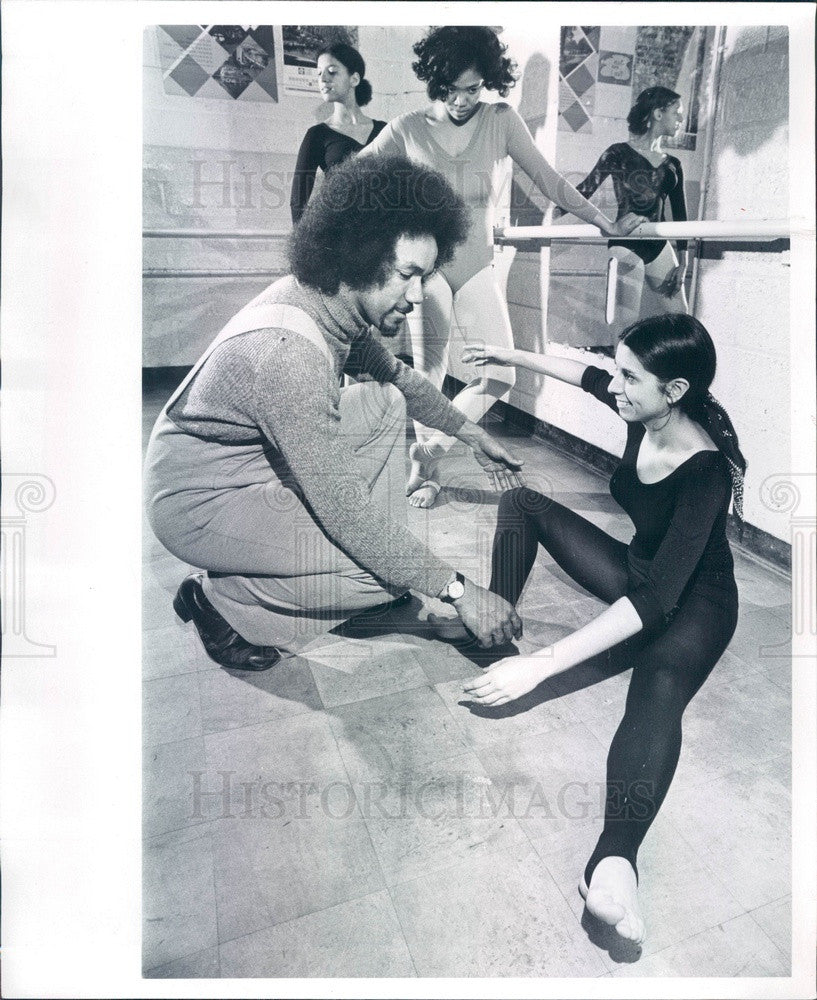 1973 Detroit, Michigan Choreographer &amp; Dancer Rod Rogers Press Photo - Historic Images