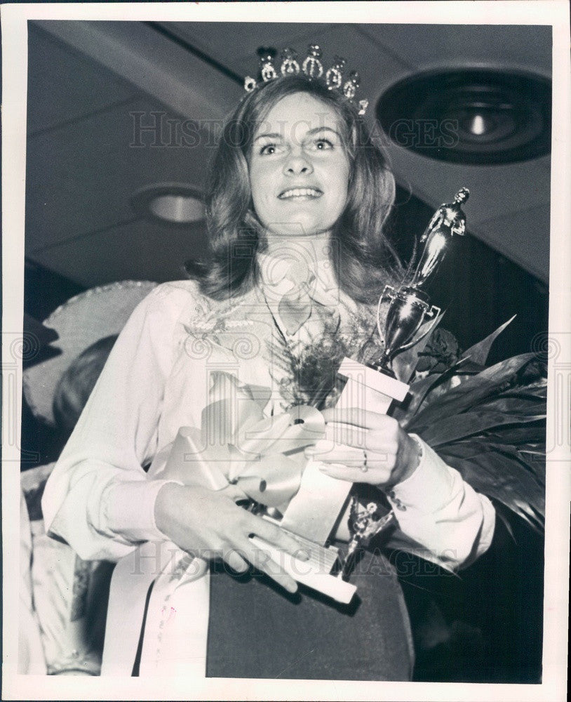 1966 Pinellas County, Florida Rodeo Queen Donna Finch Press Photo - Historic Images