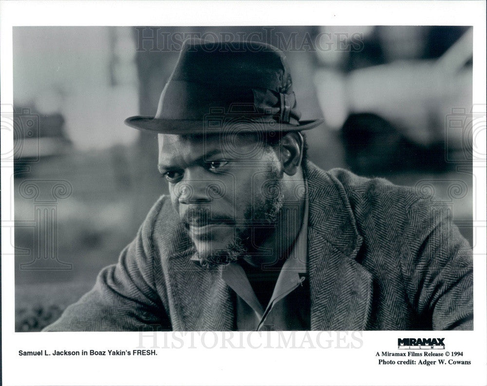 1995 American Hollywood Actor &amp; Movie Star Samuel Jackson in Fresh Press Photo - Historic Images