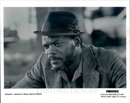1995 American Hollywood Actor & Movie Star Samuel Jackson in Fresh Press Photo - Historic Images