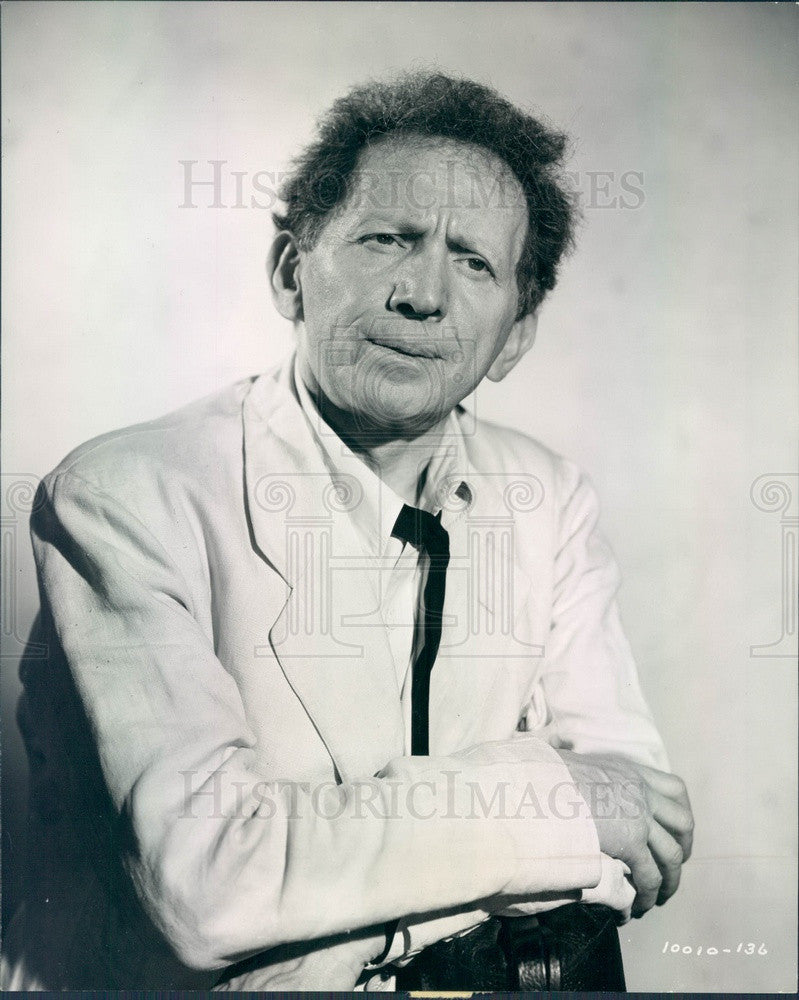 1949 American Hollywood Actor Sam Jaffe in Rope of Sand Press Photo - Historic Images