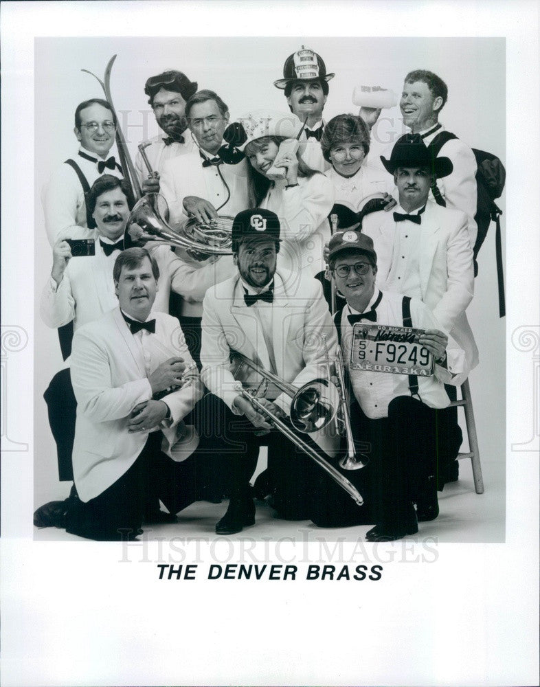 1994 Music Group The Denver Brass Press Photo - Historic Images