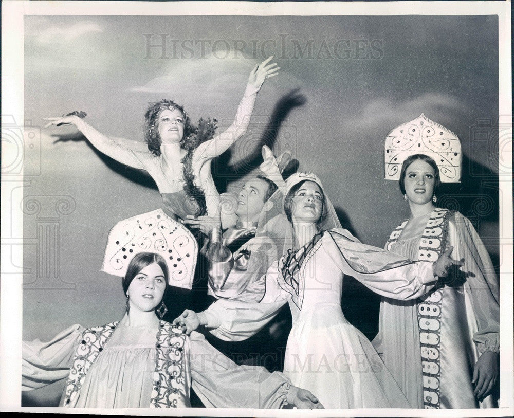 1967 Ballet Dancer Richard Denny Press Photo - Historic Images