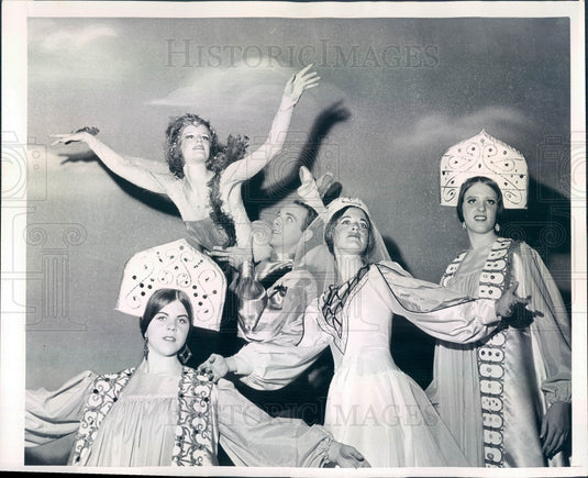 1967 Ballet Dancer Richard Denny Press Photo - Historic Images