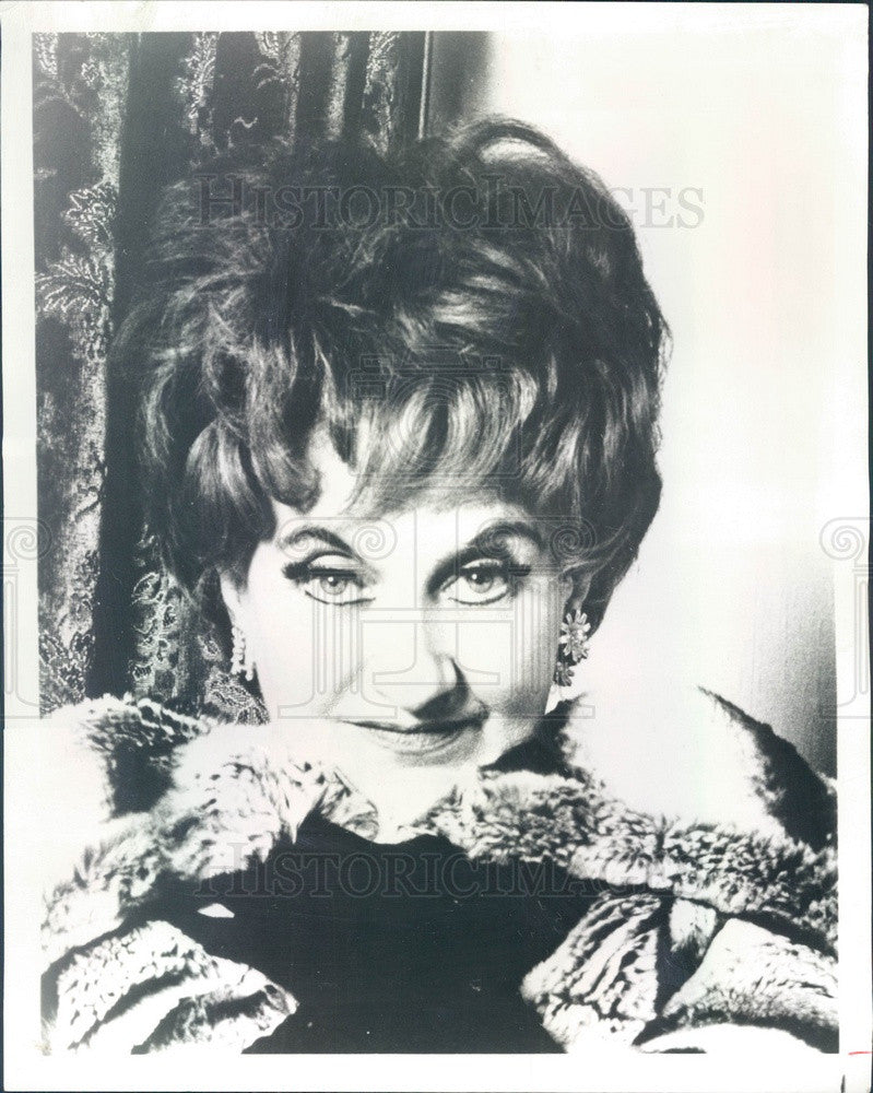 1978 English Actress Hermione Gingld Press Photo - Historic Images