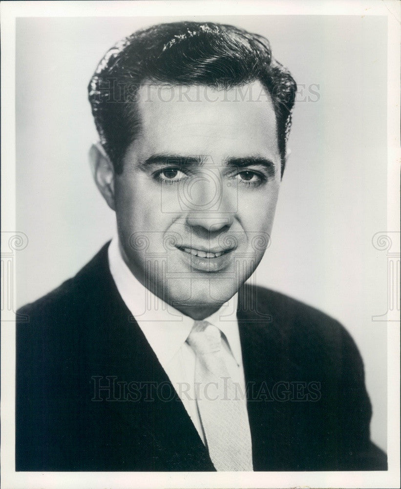 1968 Singer Julio Di Benedetto Press Photo - Historic Images